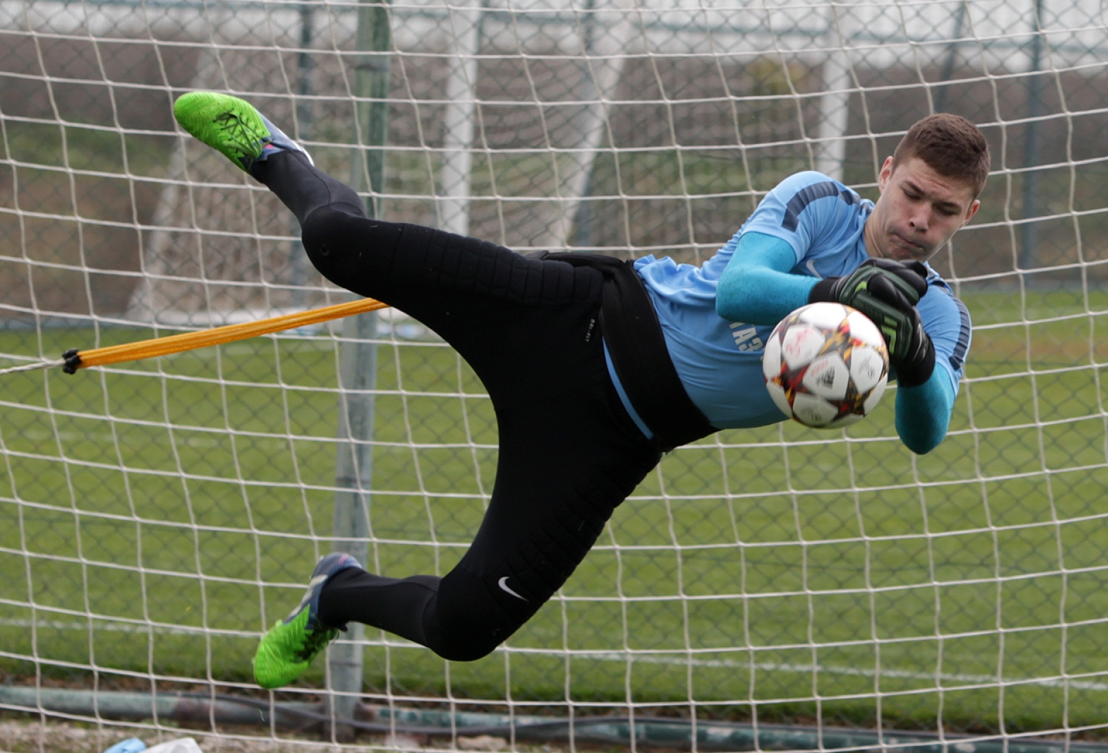 «Тренировка „Зенита“-м на сборе в Турции 28 января