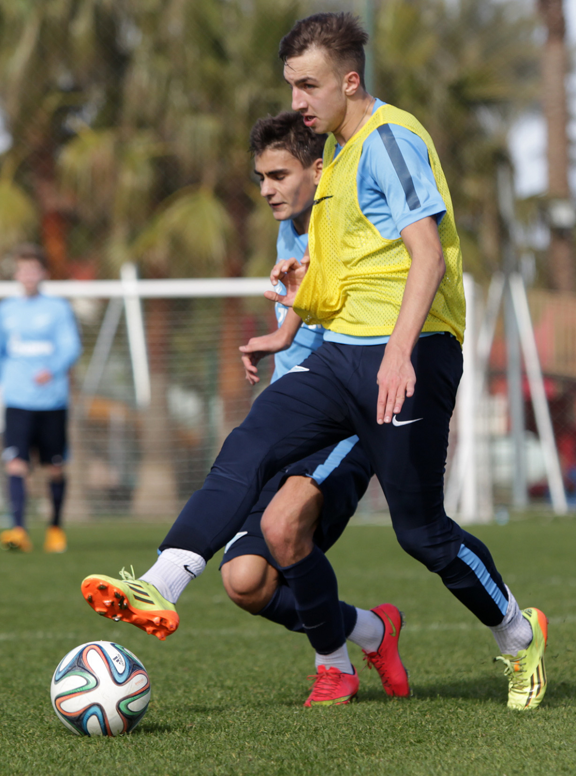 «Тренировка „Зенита“-м на сборе в Турции 28 января