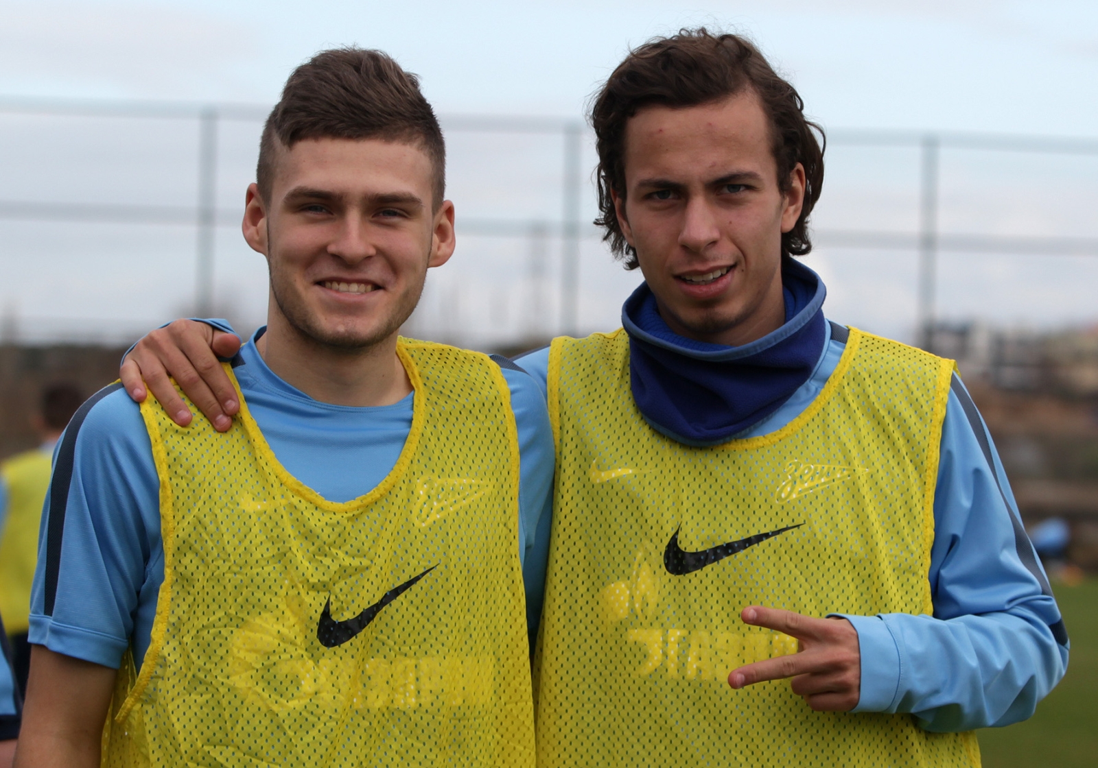 «Тренировка „Зенита“-м на сборе в Турции 28 января