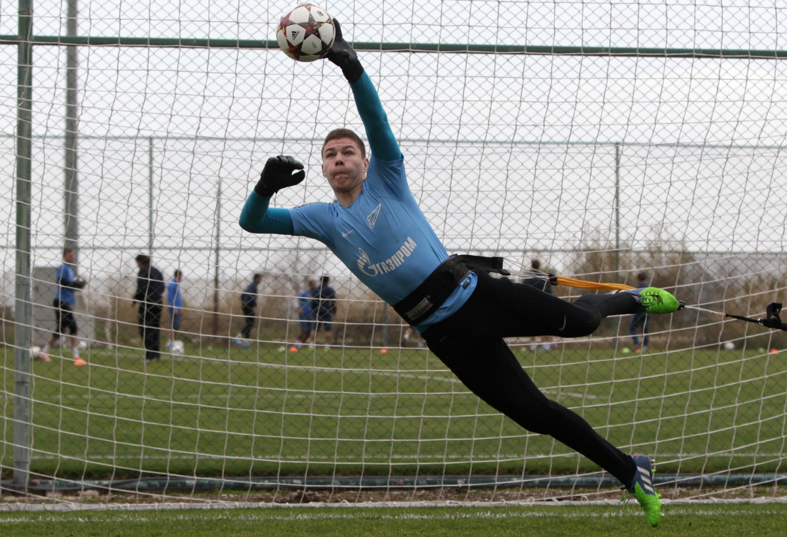 «Тренировка „Зенита“-м на сборе в Турции 28 января