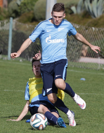 «Тренировка „Зенита“-м на сборе в Турции 28 января