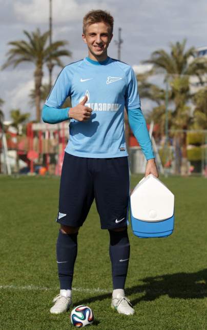 «Тренировка „Зенита“-м на сборе в Турции 28 января