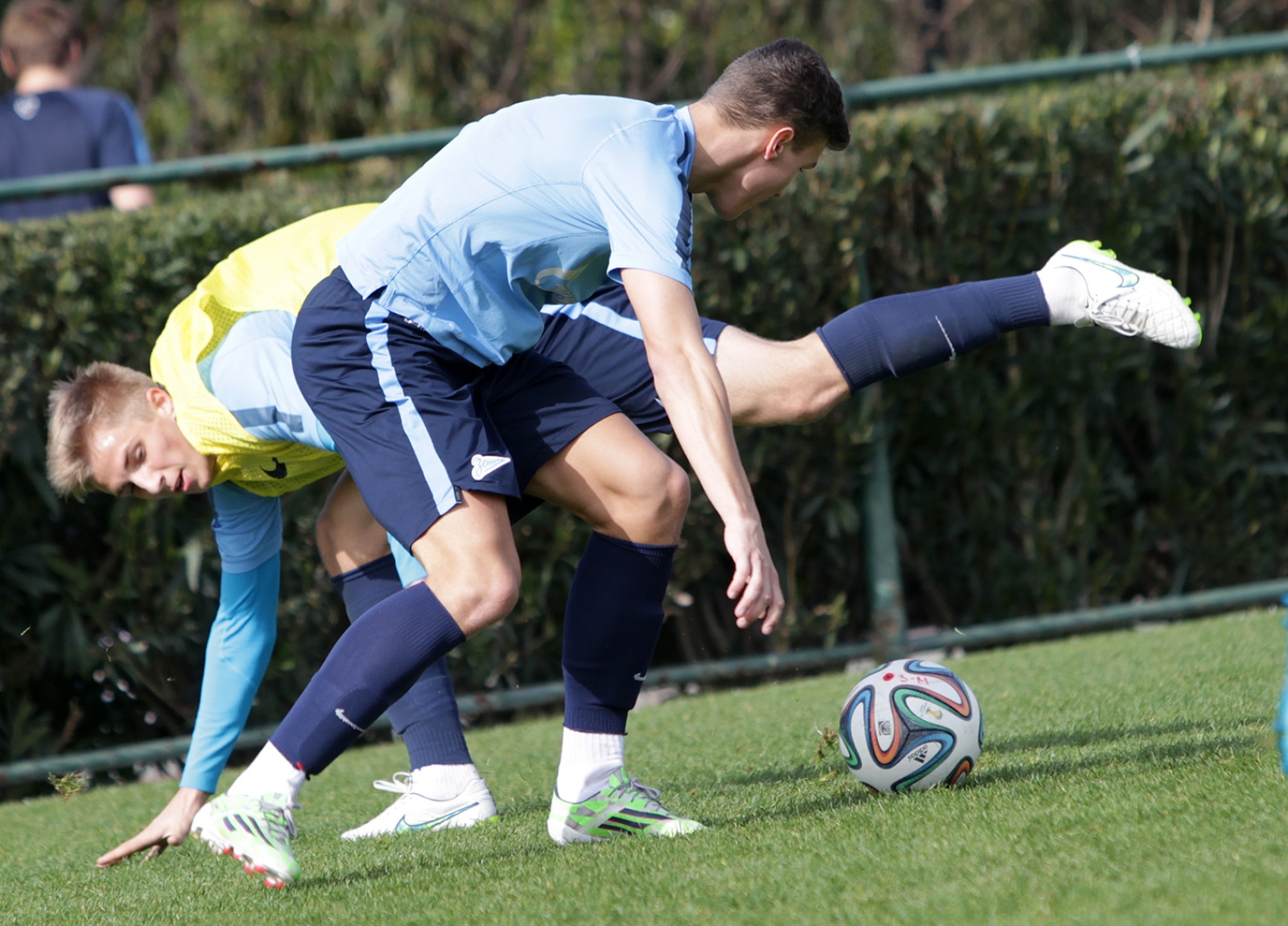 «Тренировка „Зенита“-м на сборе в Турции 28 января