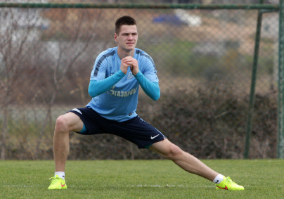 «Тренировка „Зенита“-м на сборе в Турции 28 января