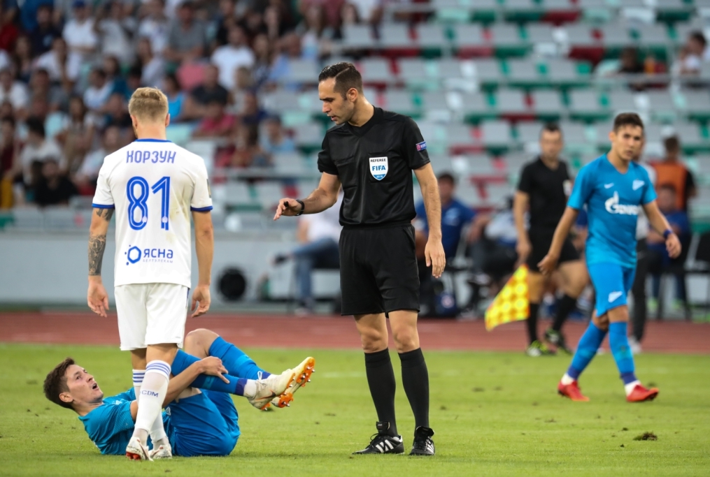 Лига Европы УЕФА 2018/19, «Динамо Минск» — «Зенит»