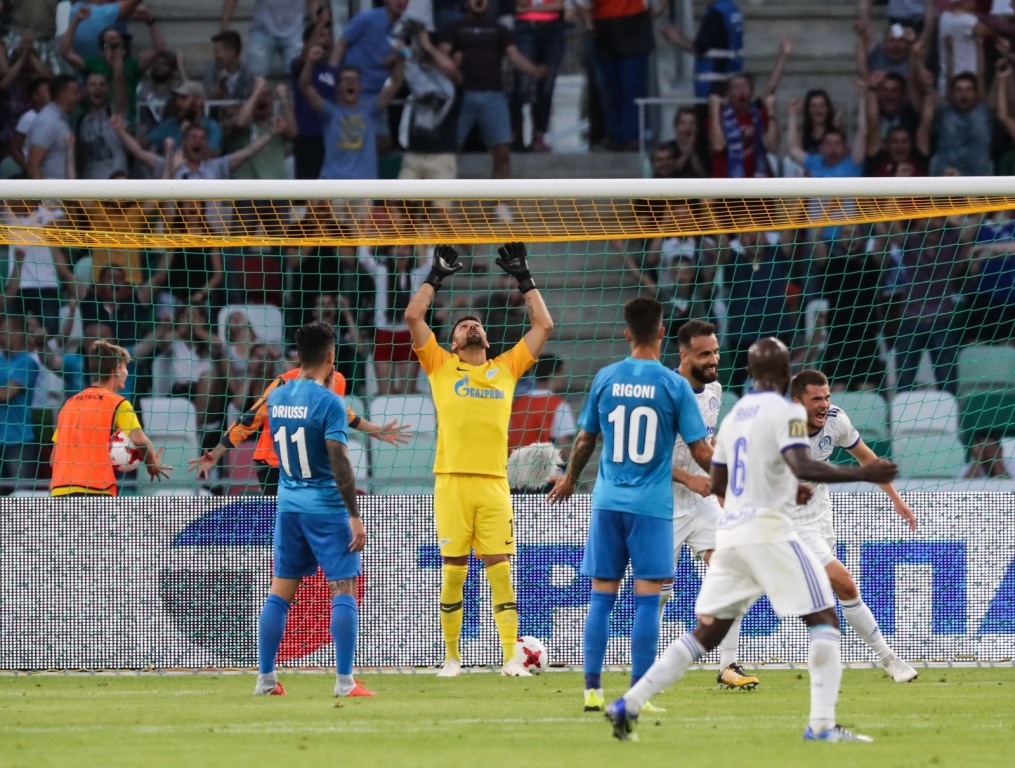 Лига Европы УЕФА 2018/19, «Динамо Минск» — «Зенит»