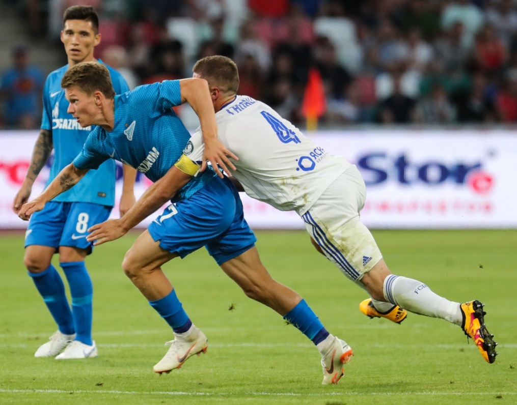 Лига Европы УЕФА 2018/19, «Динамо Минск» — «Зенит»