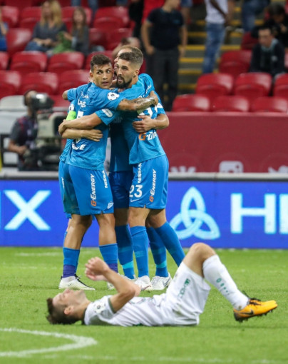 Чемпионат России 2018/19, 3-ий тур, «Рубин»  — «Зенит»