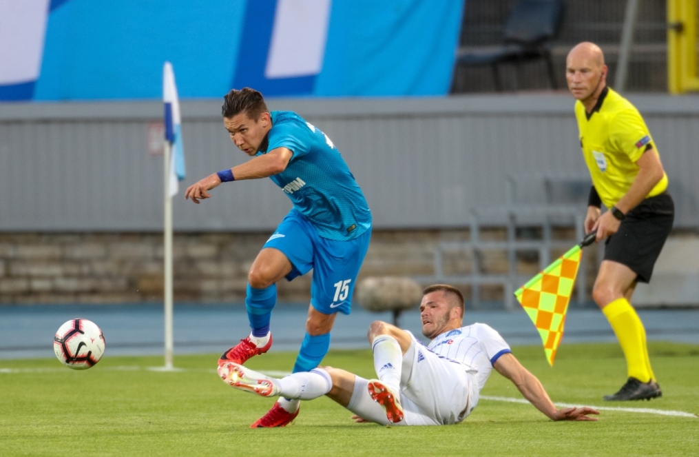 Лига Европы УЕФА 2018/19, 3-й кв. раунд, «Зенит» — «Динамо» (Минск)