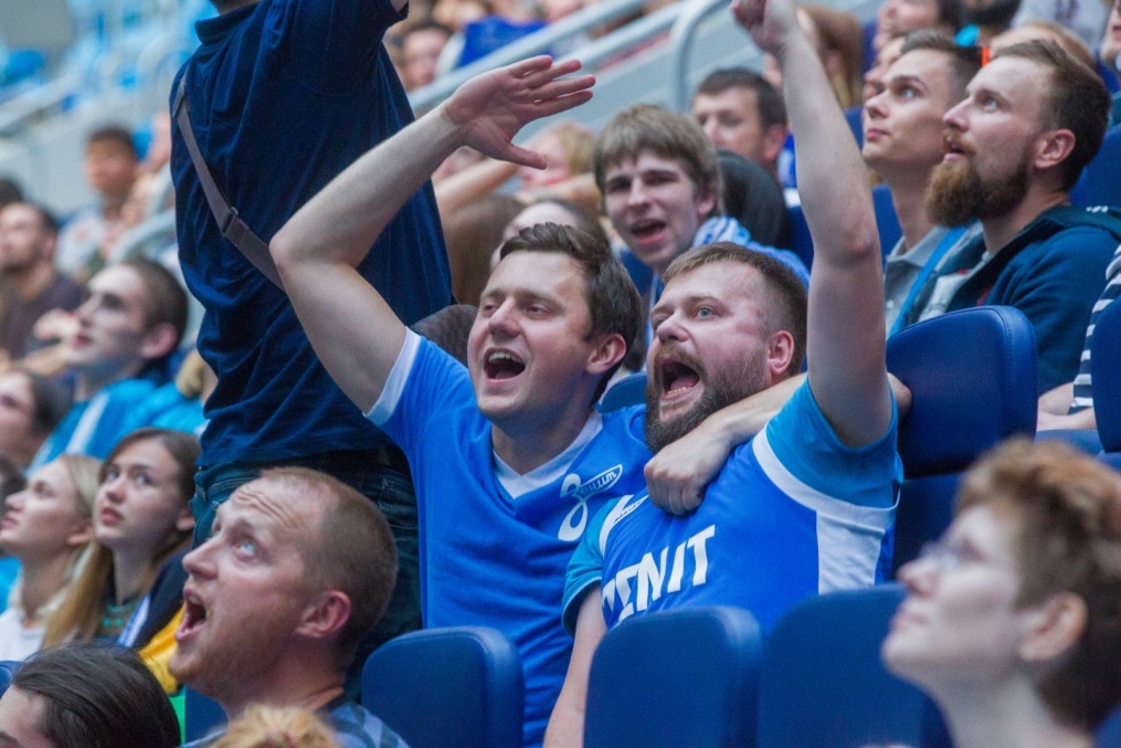 «Зенит» — «Динамо»: фан-зона «Смотри+ Арена» на стадионе  «Санкт-Петербург»