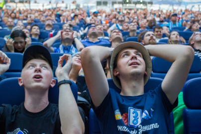 «Зенит» — «Динамо»: фан-зона «Смотри+ Арена» на стадионе  «Санкт-Петербург»