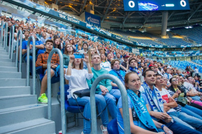 «Зенит» — «Динамо»: фан-зона «Смотри+ Арена» на стадионе  «Санкт-Петербург»