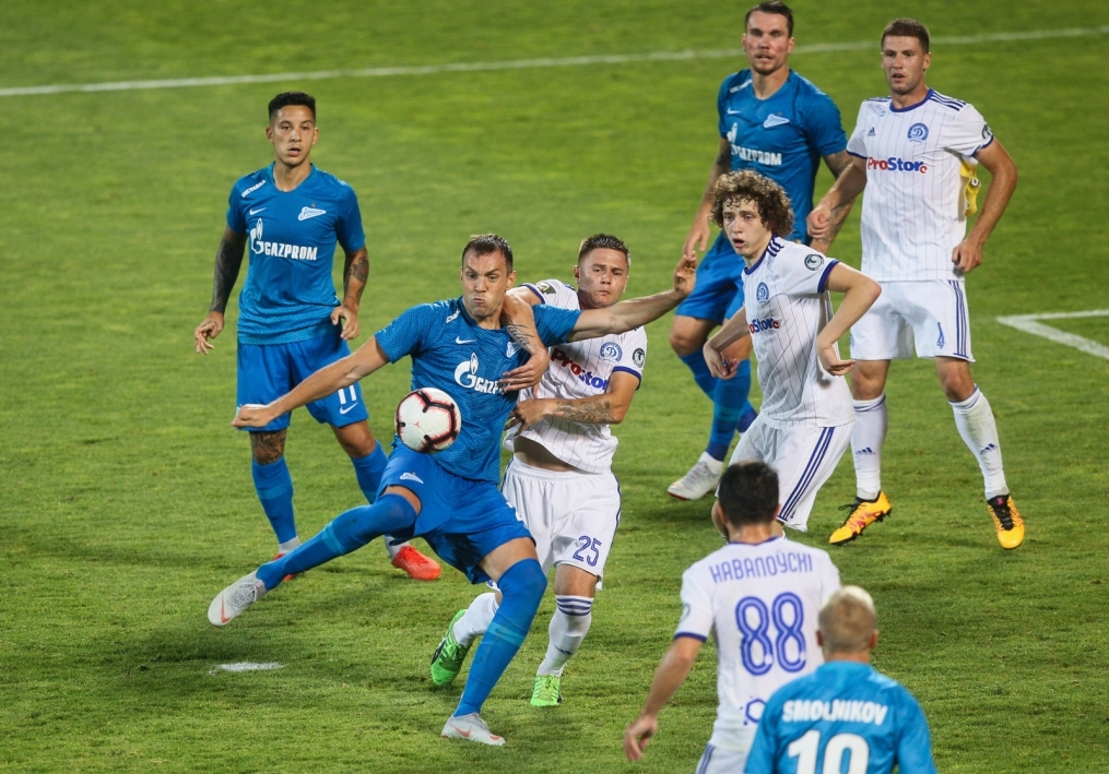 Лига Европы УЕФА 2018/19, 3-й кв. раунд, «Зенит» — «Динамо» (Минск)