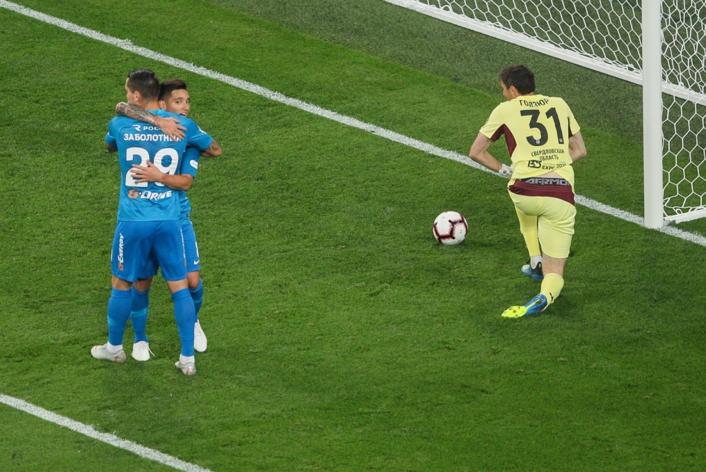 Чемпионат России 2018/19, «Зенит» — «Урал»