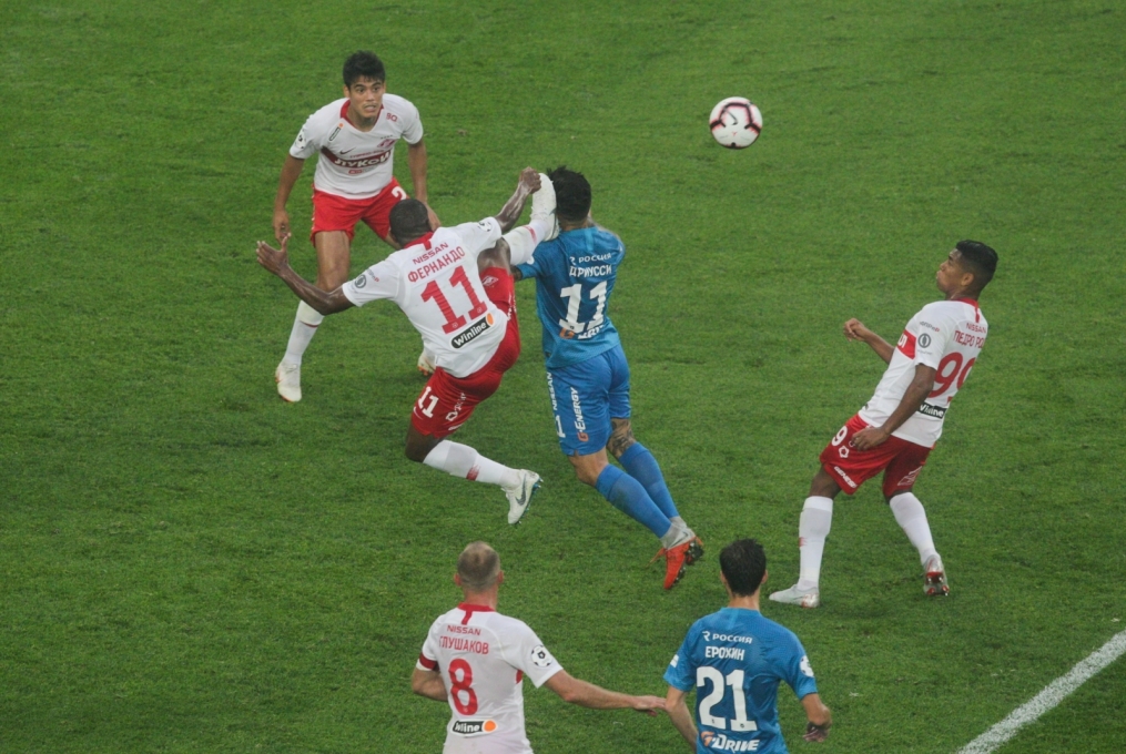Чемпионат России 2018/19, «Зенит» — «Спартак»