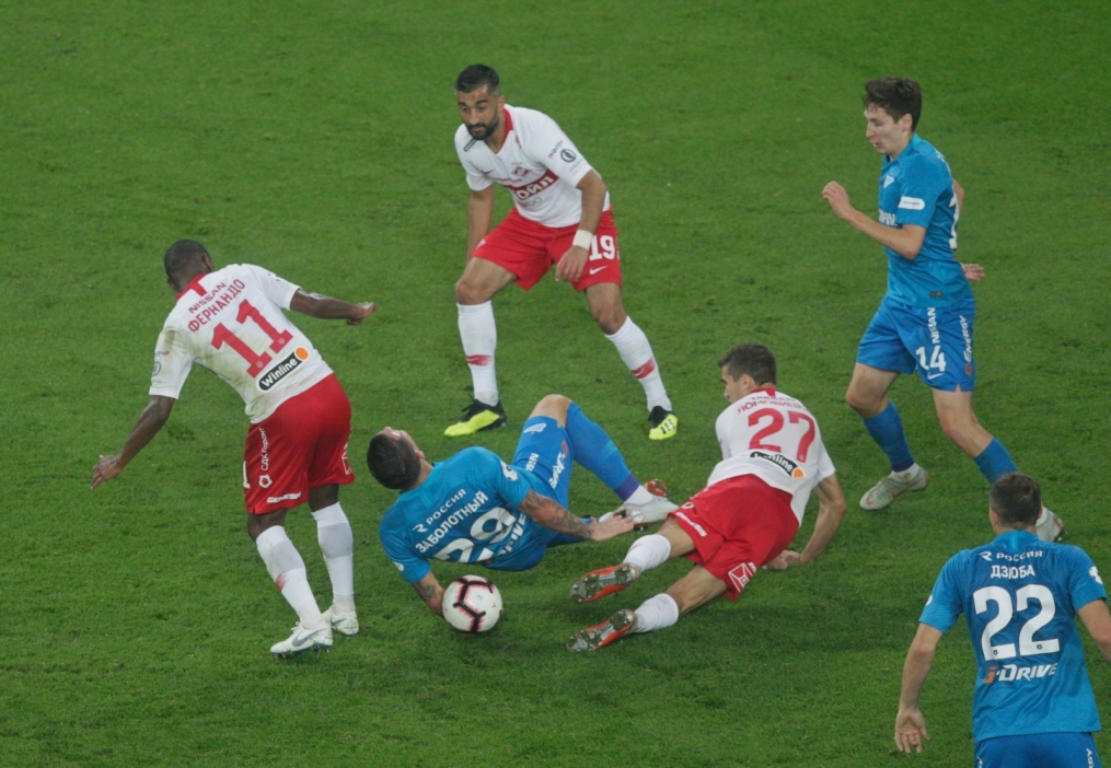 Чемпионат России 2018/19, «Зенит» — «Спартак»