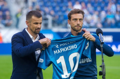 Презентация Клаудио Маркизио, полузащитника ФК «Зенит»