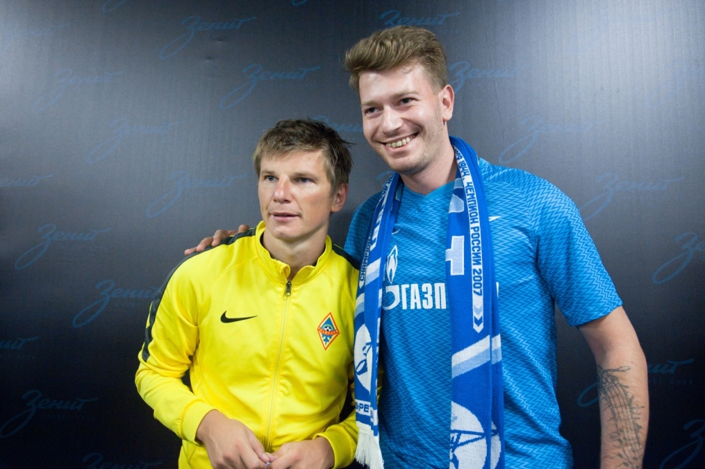 Автограф-сессия Андрея Аршавина в Бизнес-клубе «Зенита»