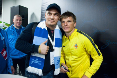 Автограф-сессия Андрея Аршавина в Бизнес-клубе «Зенита»