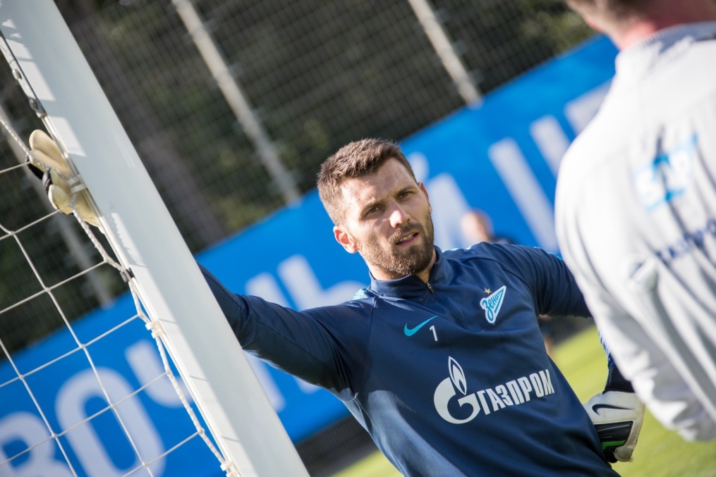 Открытая тренировка «Зенита» перед матчем с «Оренбургом»