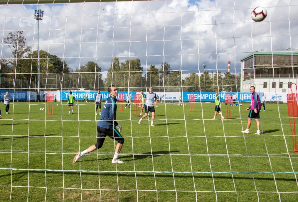 Открытая тренировка «Зенита» перед матчем с «Оренбургом»