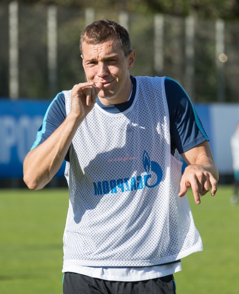 Открытая тренировка «Зенита» перед матчем с «Оренбургом»