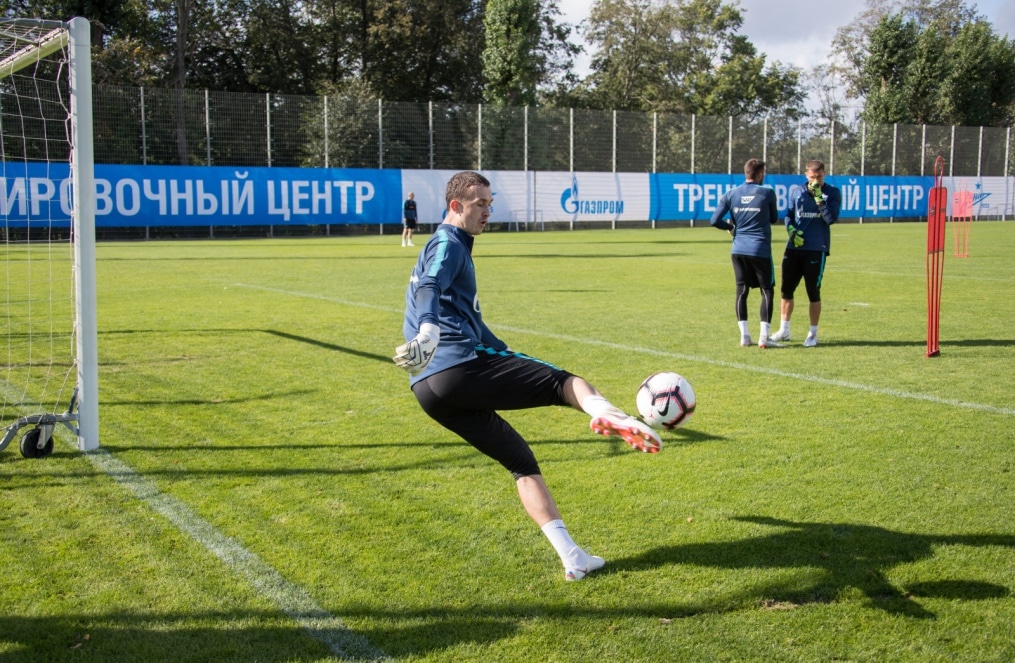 Открытая тренировка «Зенита» перед матчем с «Оренбургом»