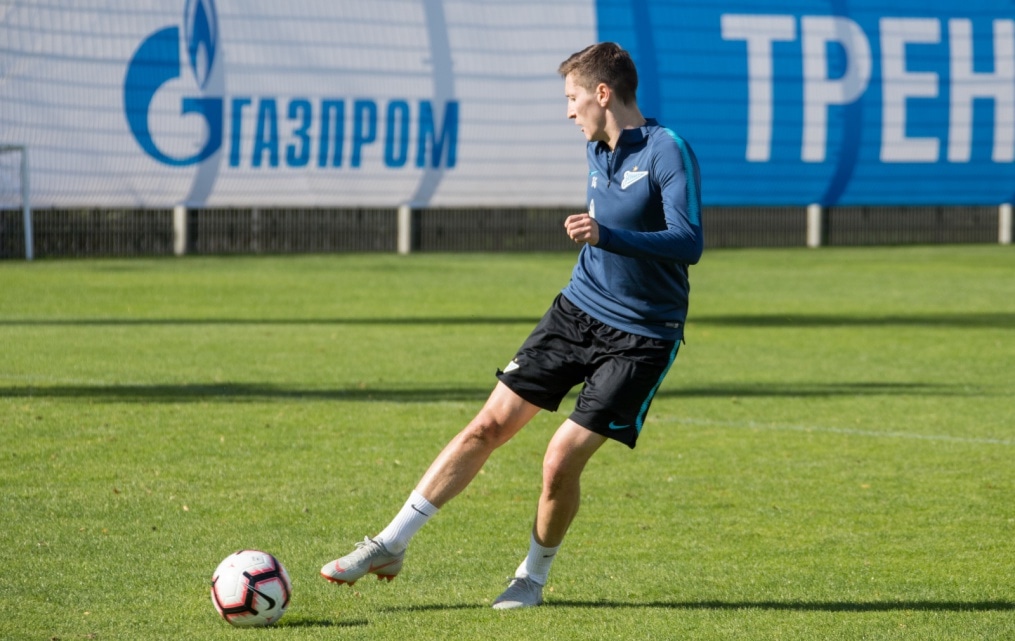 Открытая тренировка «Зенита» перед матчем с «Оренбургом»