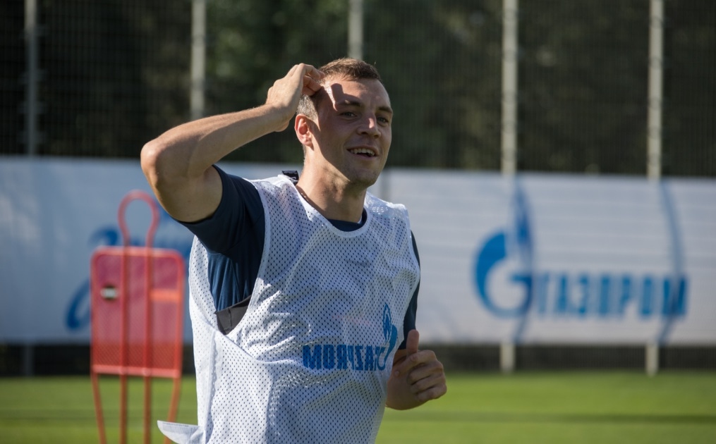 Открытая тренировка «Зенита» перед матчем с «Оренбургом»