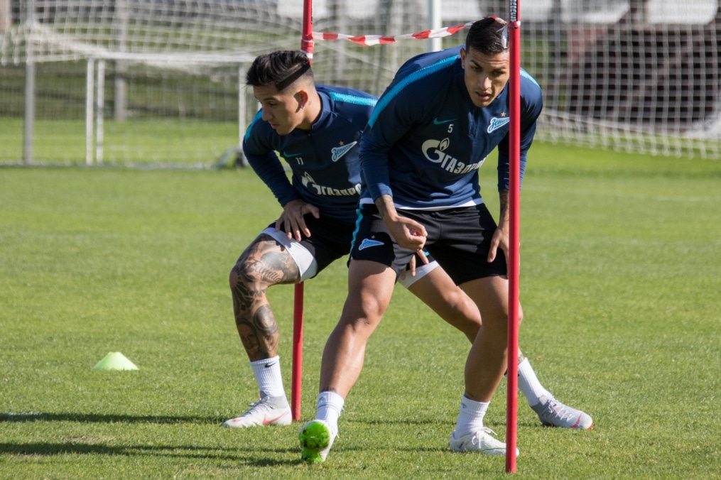 Открытая тренировка «Зенита» перед матчем с «Оренбургом»