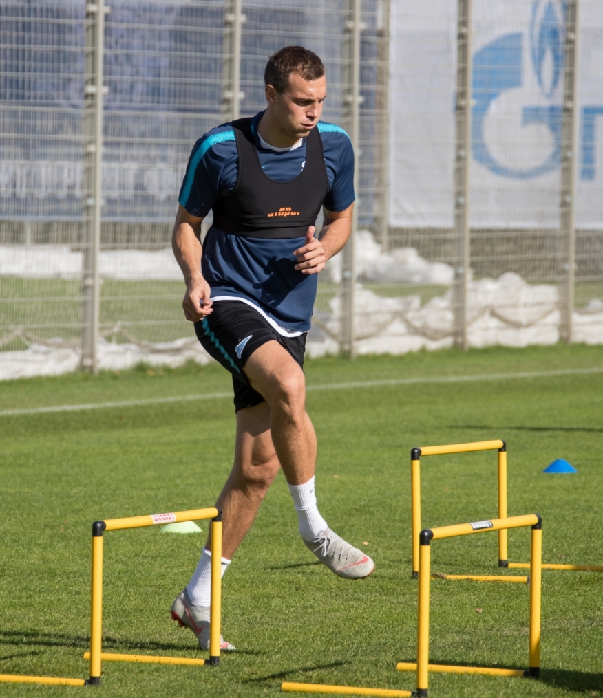 Открытая тренировка «Зенита» перед матчем с «Оренбургом»