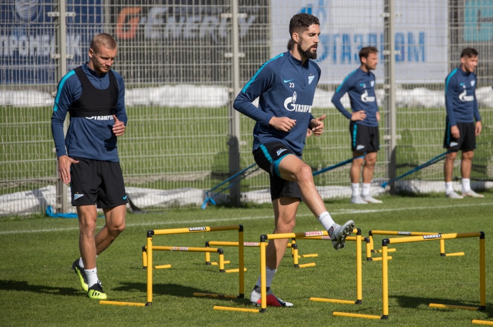 Открытая тренировка «Зенита» перед матчем с «Оренбургом»