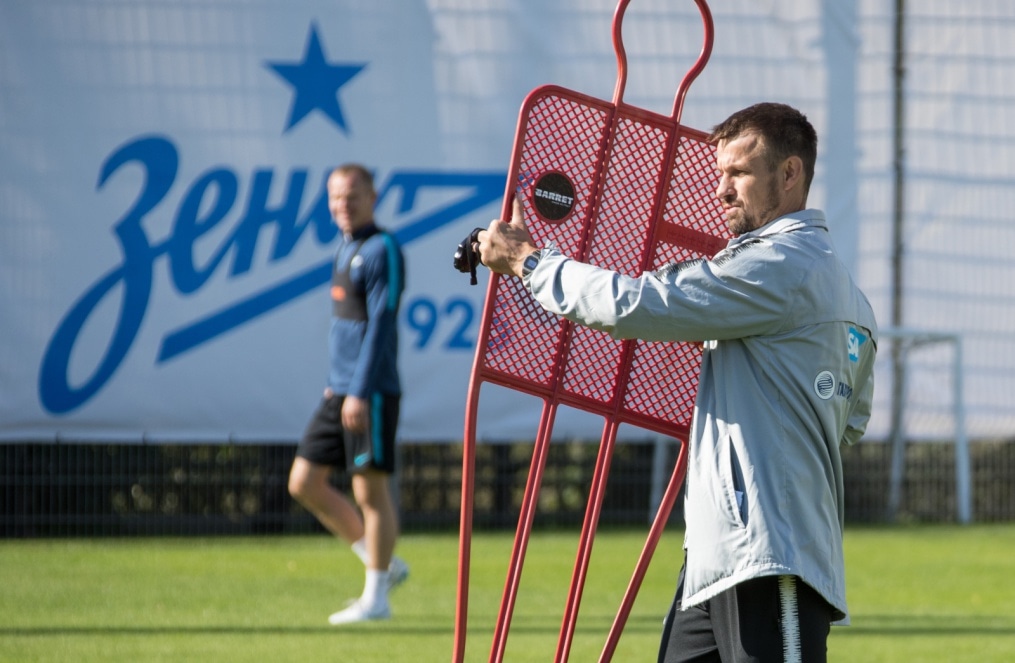 Открытая тренировка «Зенита» перед матчем с «Оренбургом»