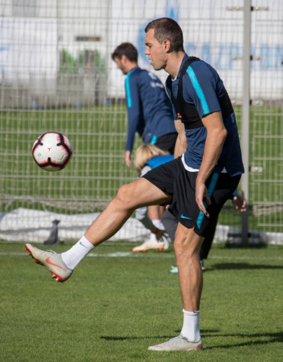 Открытая тренировка «Зенита» перед матчем с «Оренбургом»