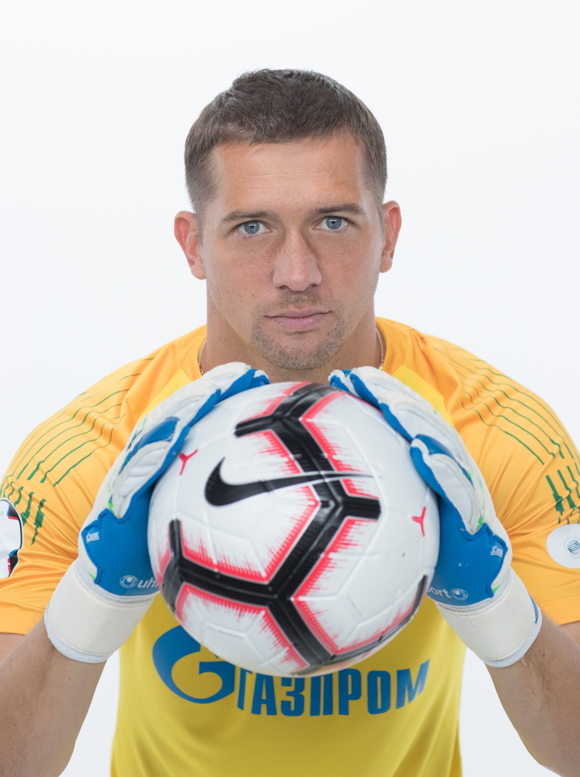 Фотосессия футболистов и тренеров основного состава ФК «Зенит» сезона 2018/19