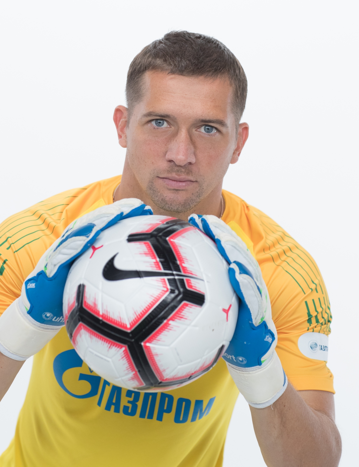 Фотосессия футболистов и тренеров основного состава ФК «Зенит» сезона 2018/19