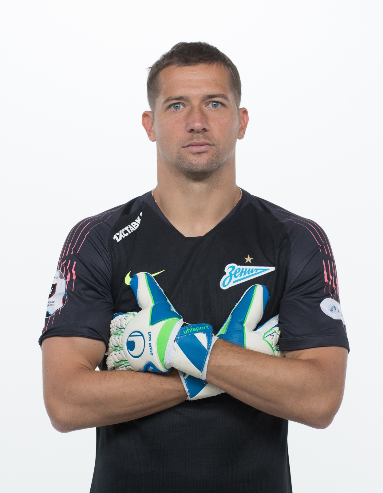 Фотосессия футболистов и тренеров основного состава ФК «Зенит» сезона 2018/19