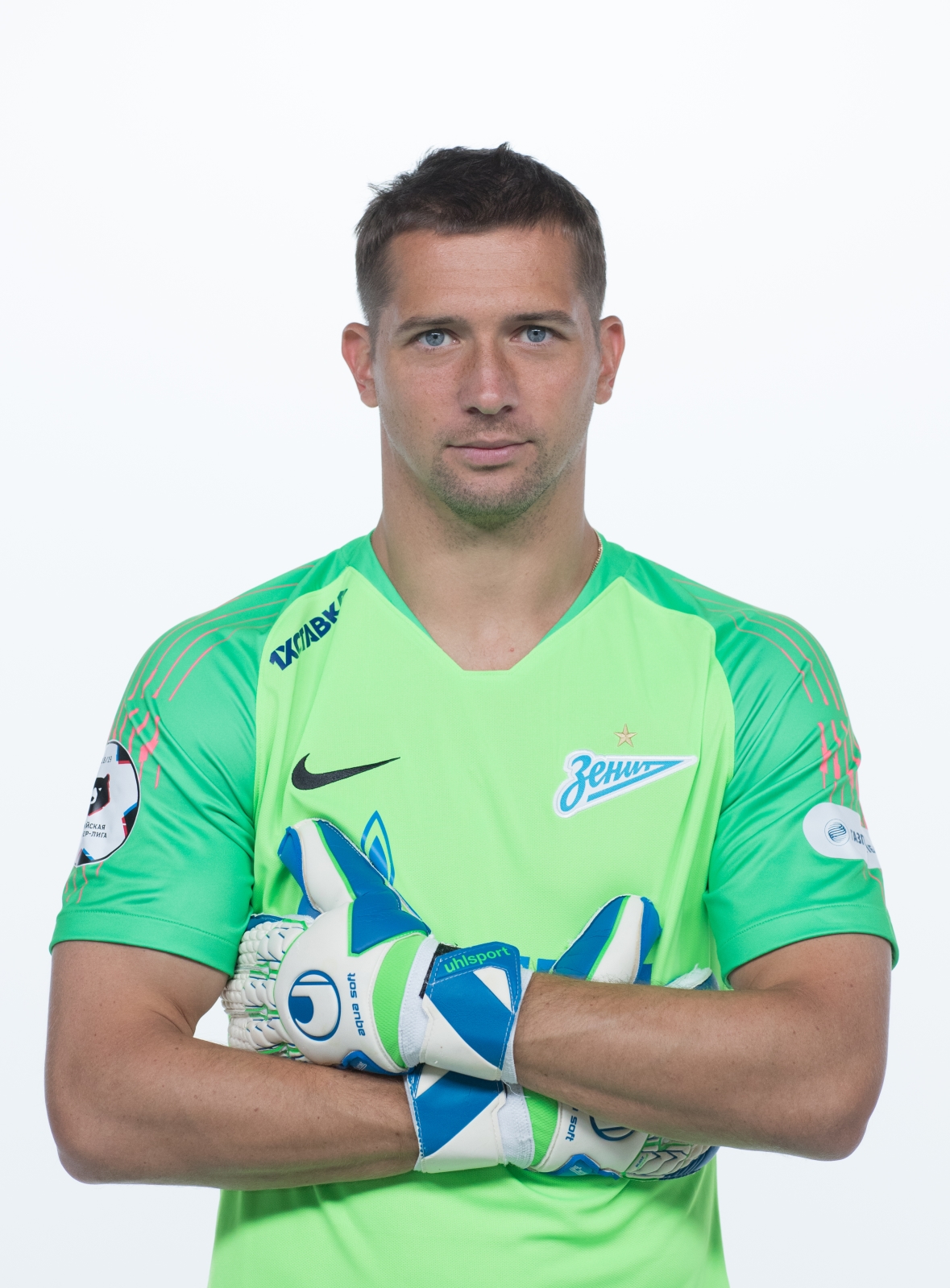 Фотосессия футболистов и тренеров основного состава ФК «Зенит» сезона 2018/19