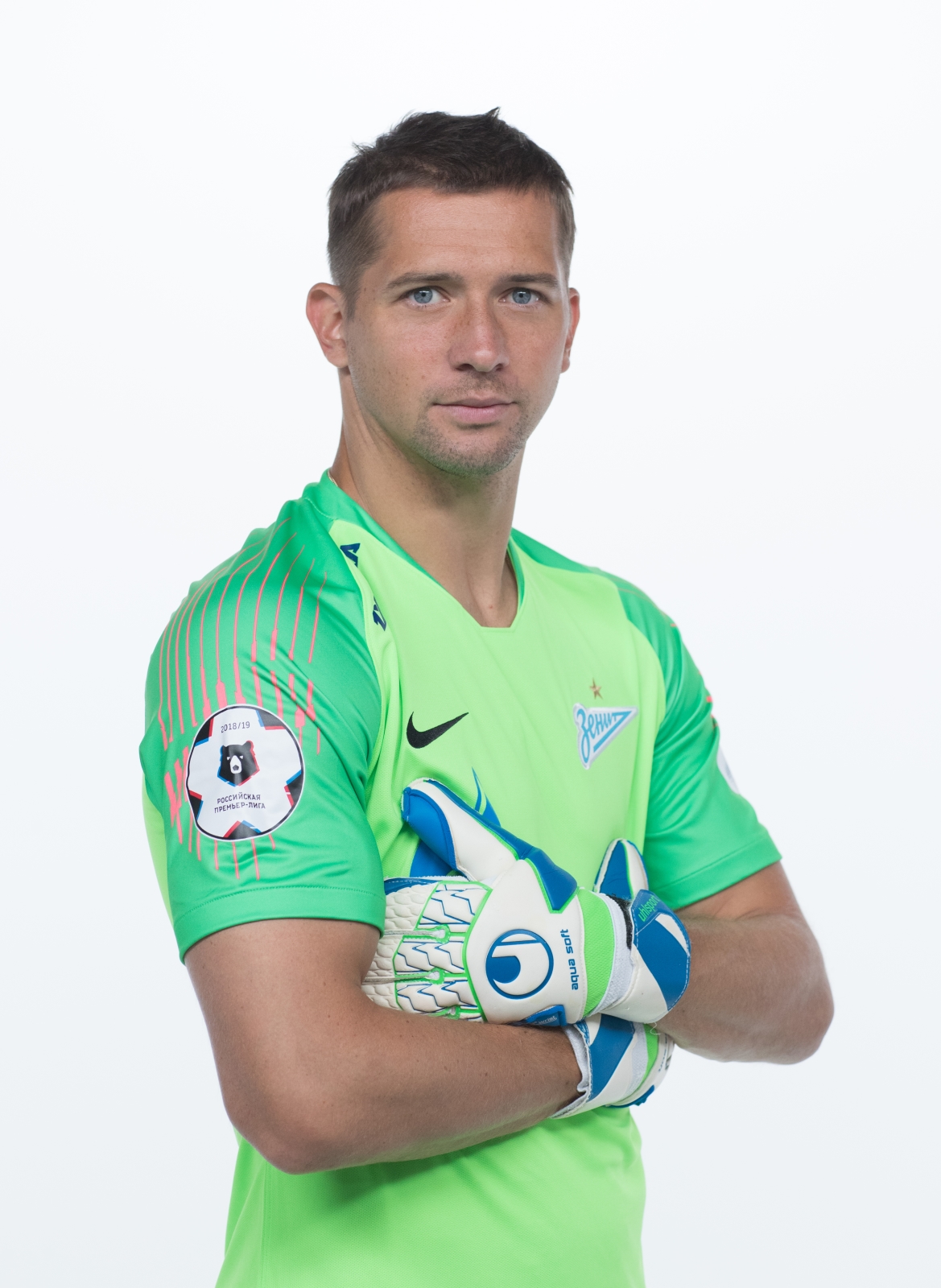 Фотосессия футболистов и тренеров основного состава ФК «Зенит» сезона 2018/19