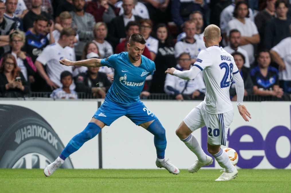 Лига Европы УЕФА 2018/19, «Копенгаген» — «Зенит»