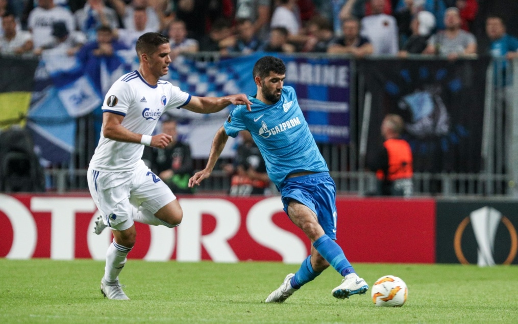 Лига Европы УЕФА 2018/19, «Копенгаген» — «Зенит»