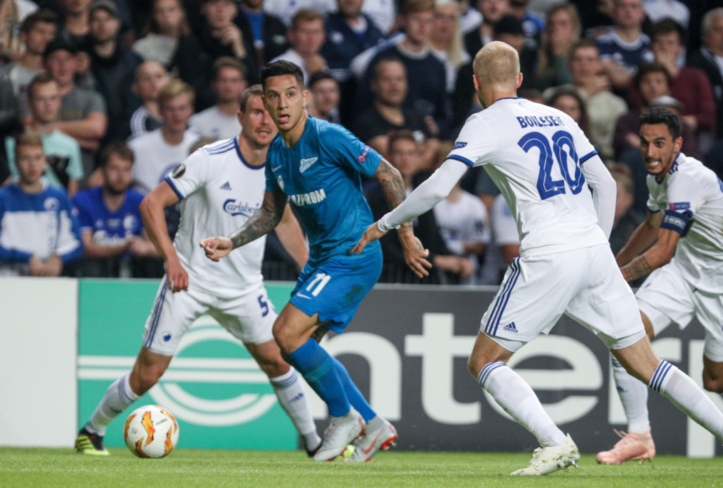 Лига Европы УЕФА 2018/19, «Копенгаген» — «Зенит»