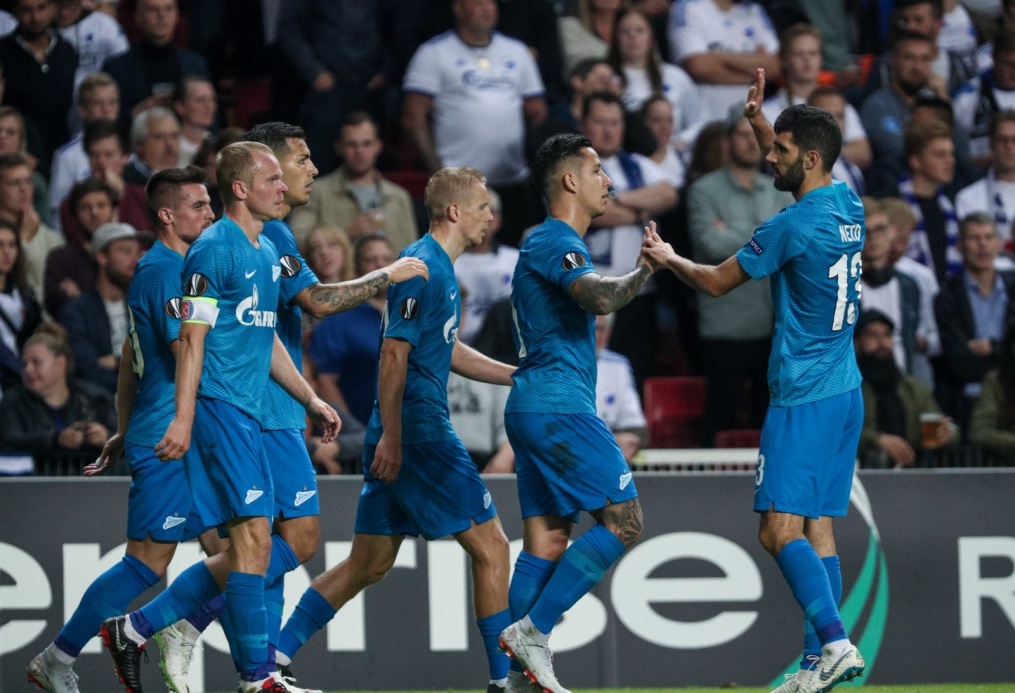 Лига Европы УЕФА 2018/19, «Копенгаген» — «Зенит»