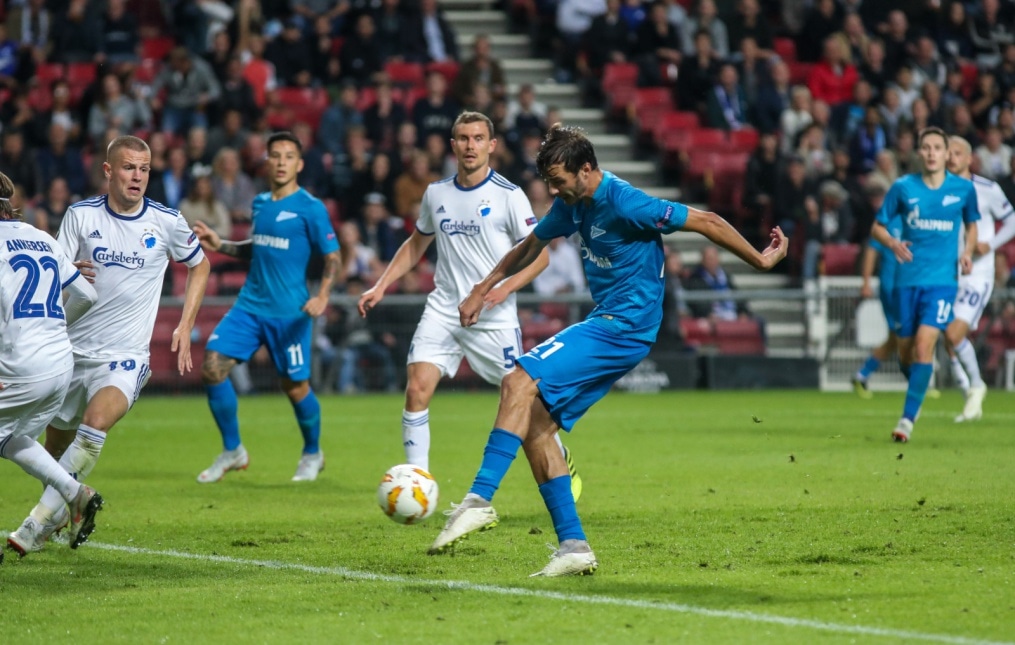 Лига Европы УЕФА 2018/19, «Копенгаген» — «Зенит»