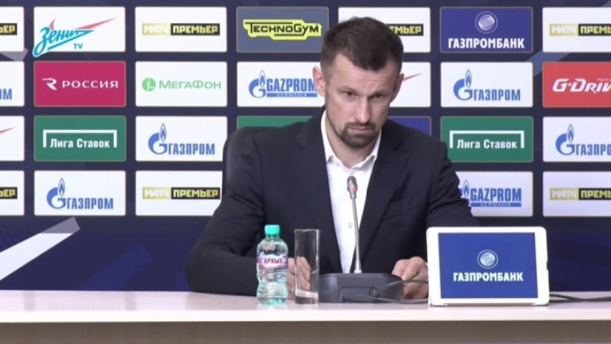 «Зенит-ТВ»: Пресс-конференция Сергея Семака после матча с «Ахматом»