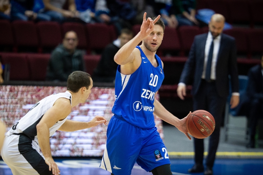 Еврокубок 2018/2019, «Зенит» — «Доломити Энергия Тренто»