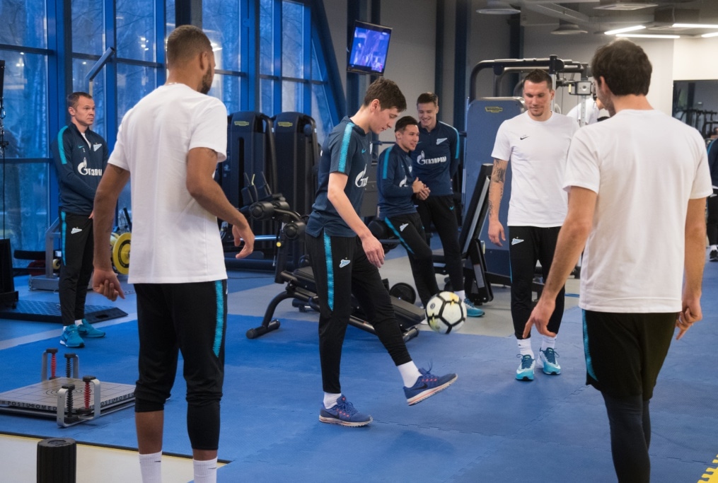 Открытая тренировка «Зенита» перед матчем с «Ростовом»