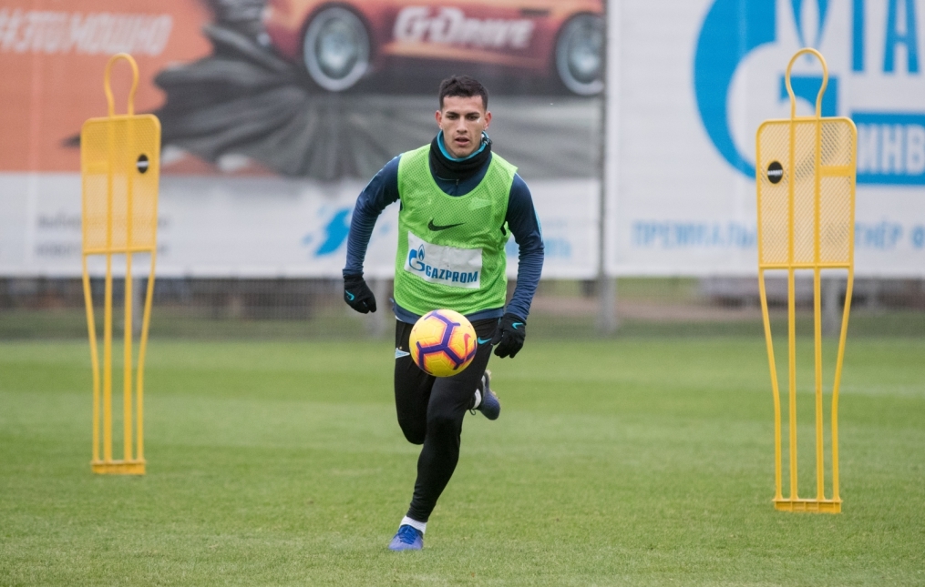 Открытая тренировка «Зенита» перед матчем с «Ростовом»