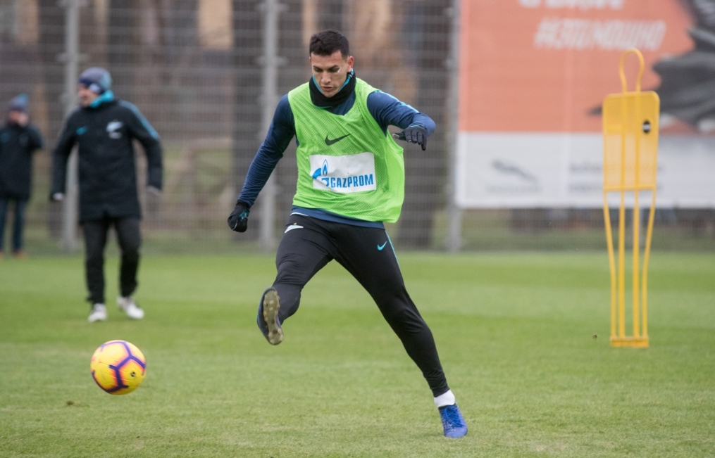 Открытая тренировка «Зенита» перед матчем с «Ростовом»