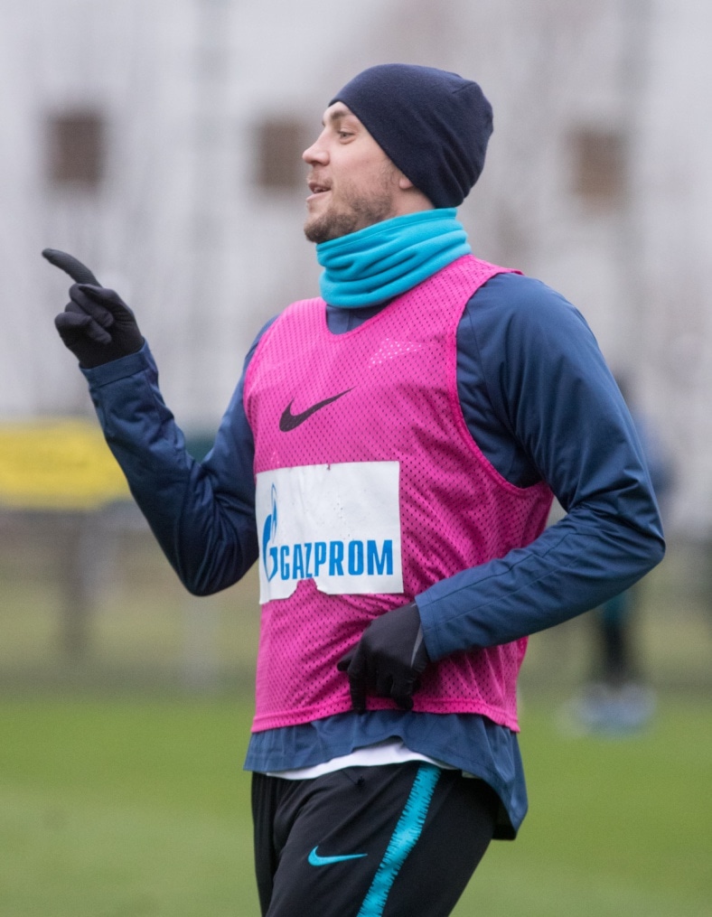 Открытая тренировка «Зенита» перед матчем с «Ростовом»